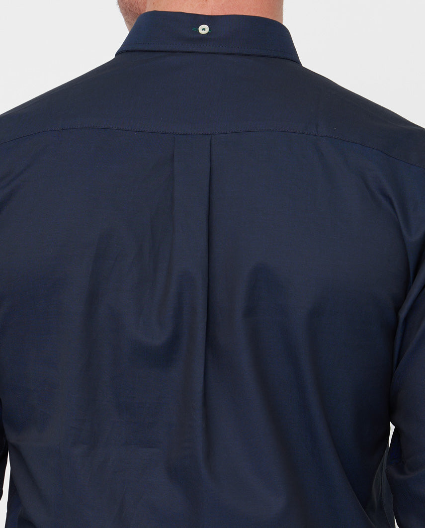 Button Down Hemd "Steward" in navy