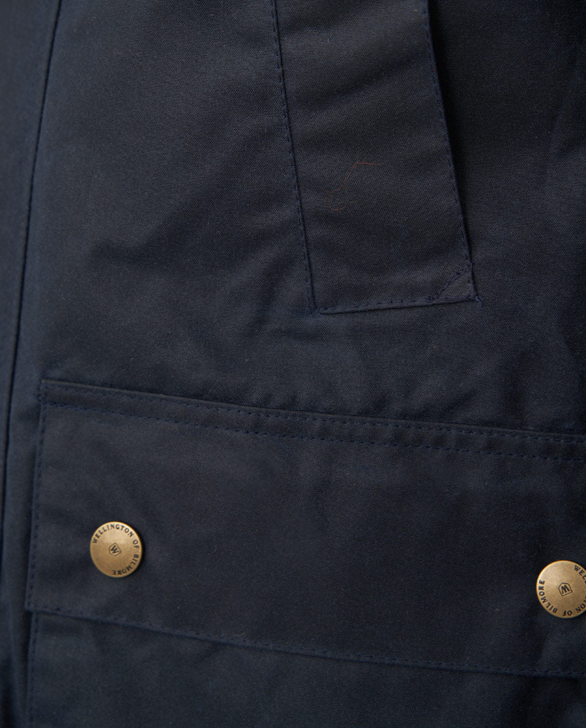 Herren Wachsjacke ''Starberg SO'' in navy