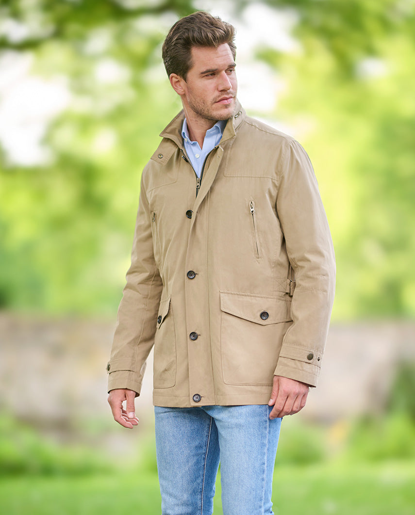 Men's Field Jacket "Renfield" in sand