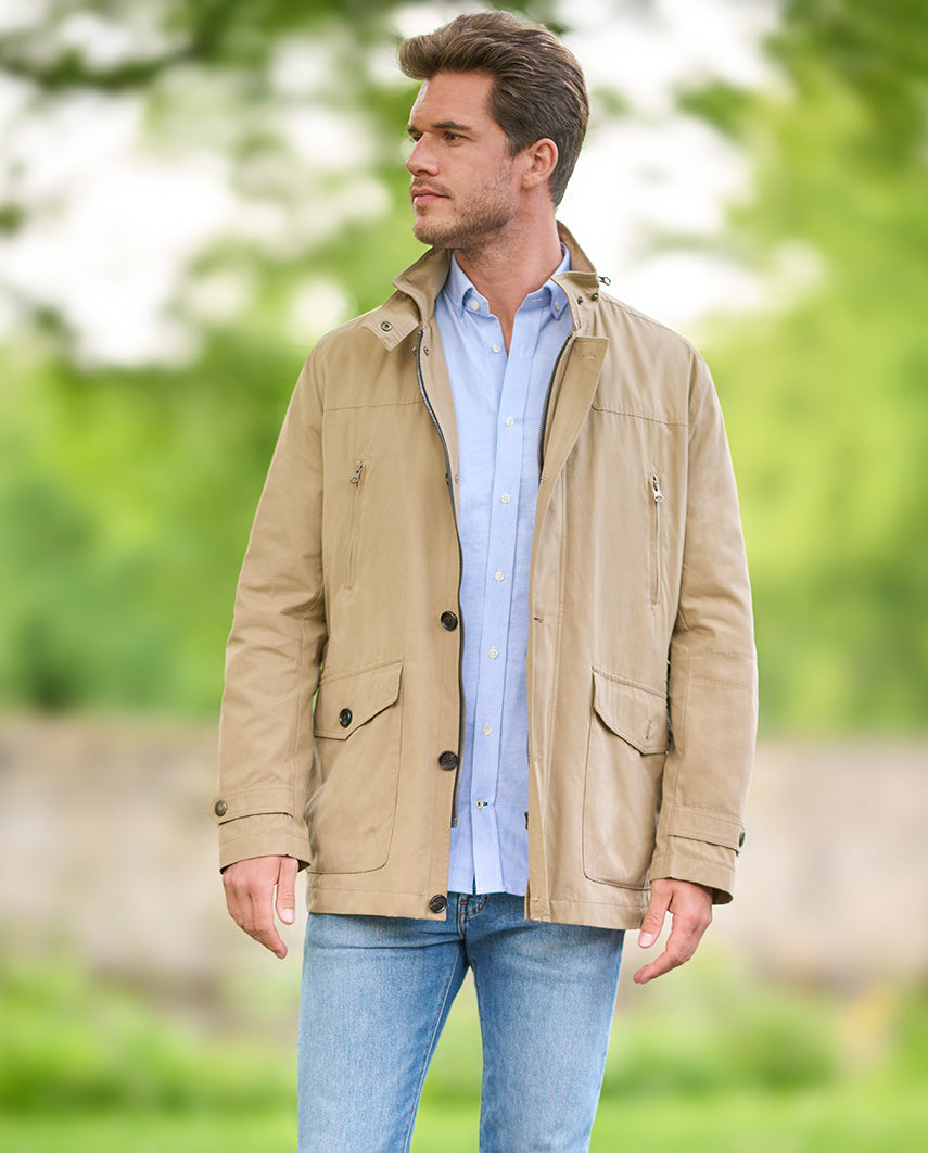 Men's Field Jacket "Renfield" in sand