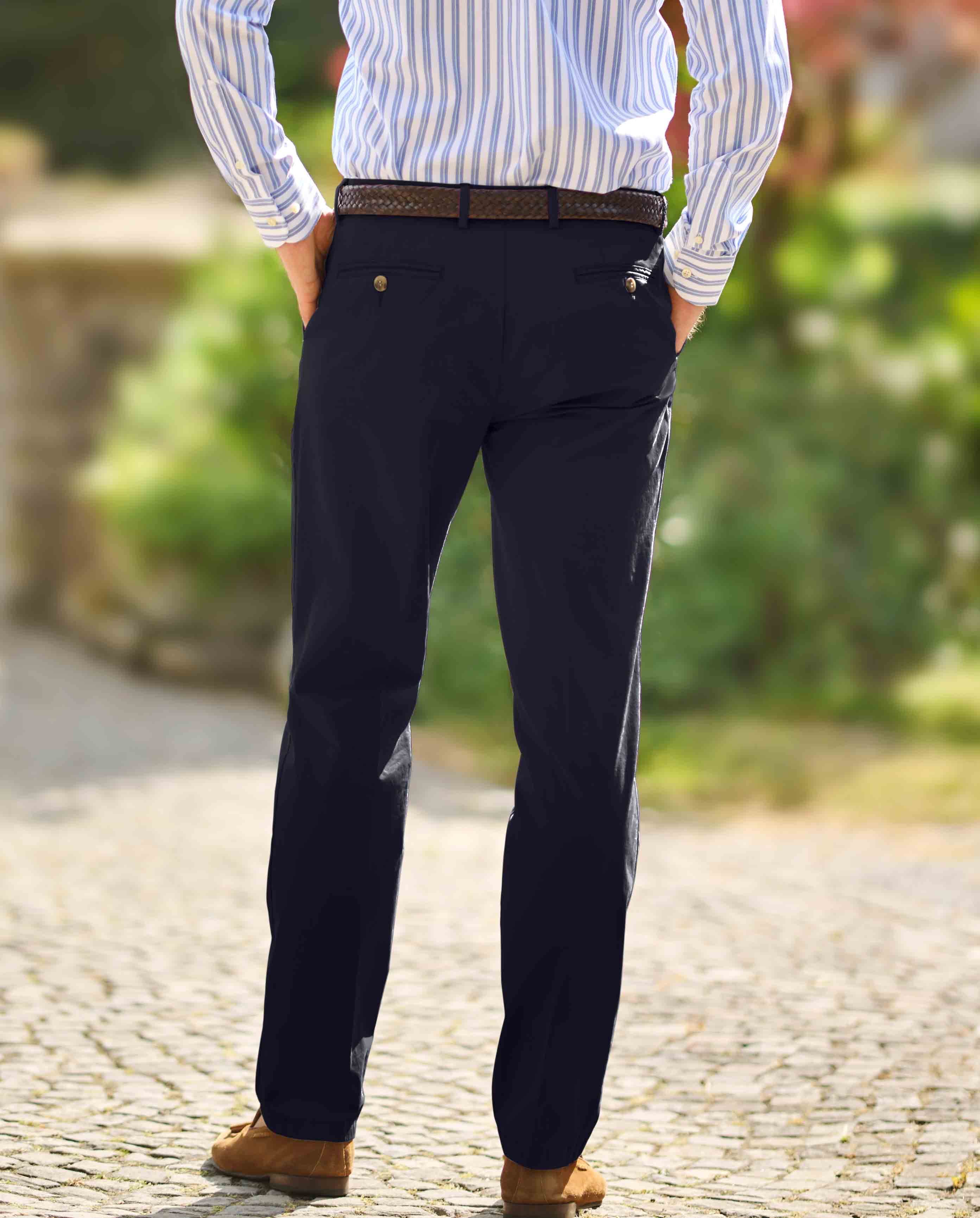 Feine Herren Chino ” Mr. Jones” in navy