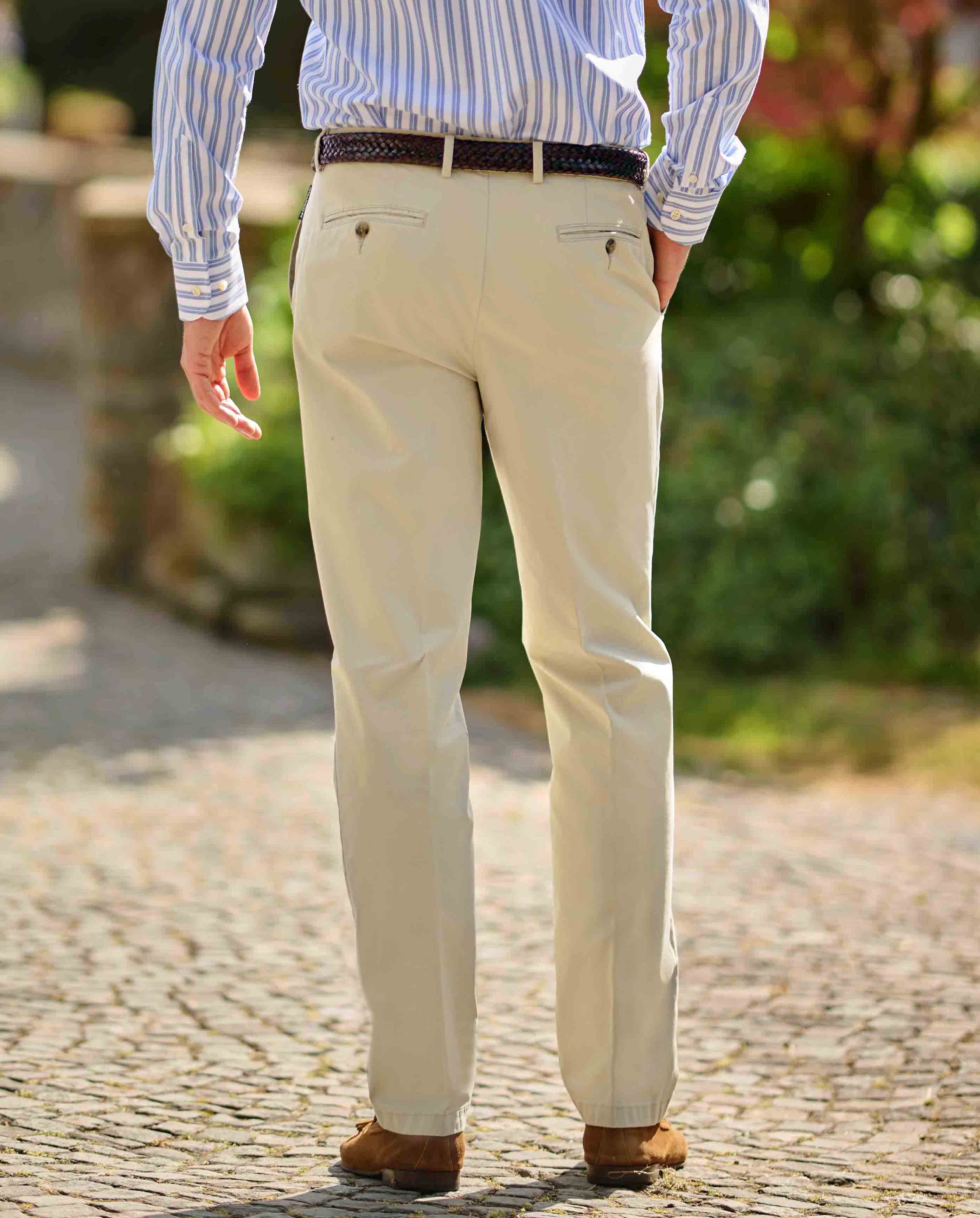 Feine Herren Chino ” Mr. Jones” in light sand