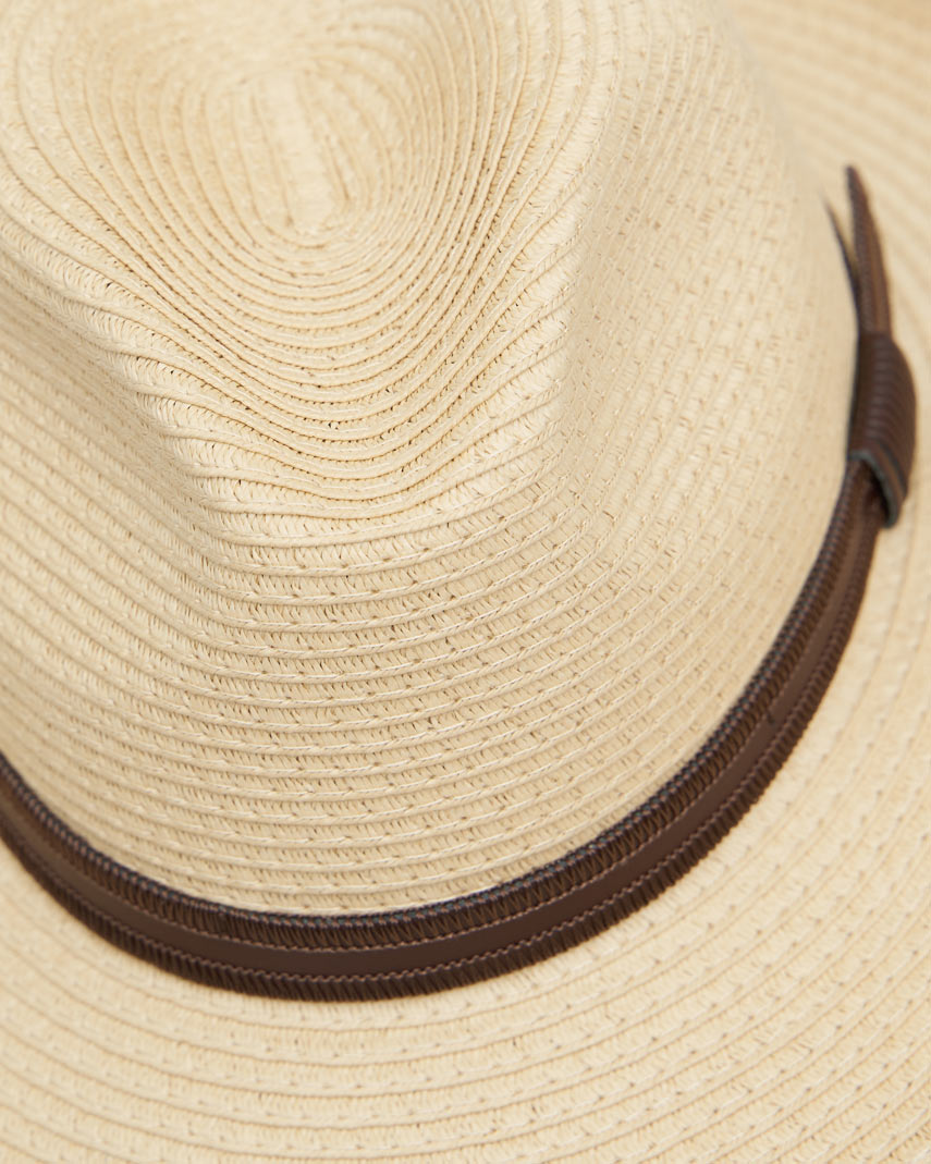Jim's Travel Paper Straw Hat - Crushable Men's Hat with UV Protection 50+