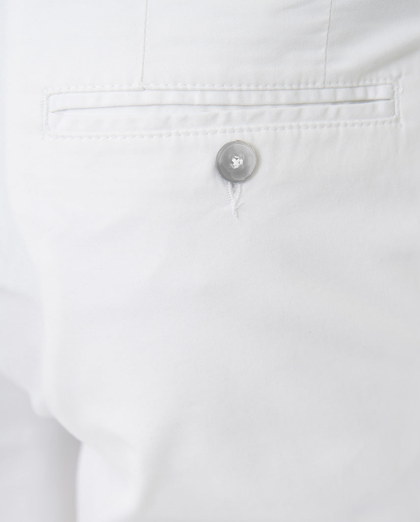 Feine Herren Chino ” Mr. Jones” in white
