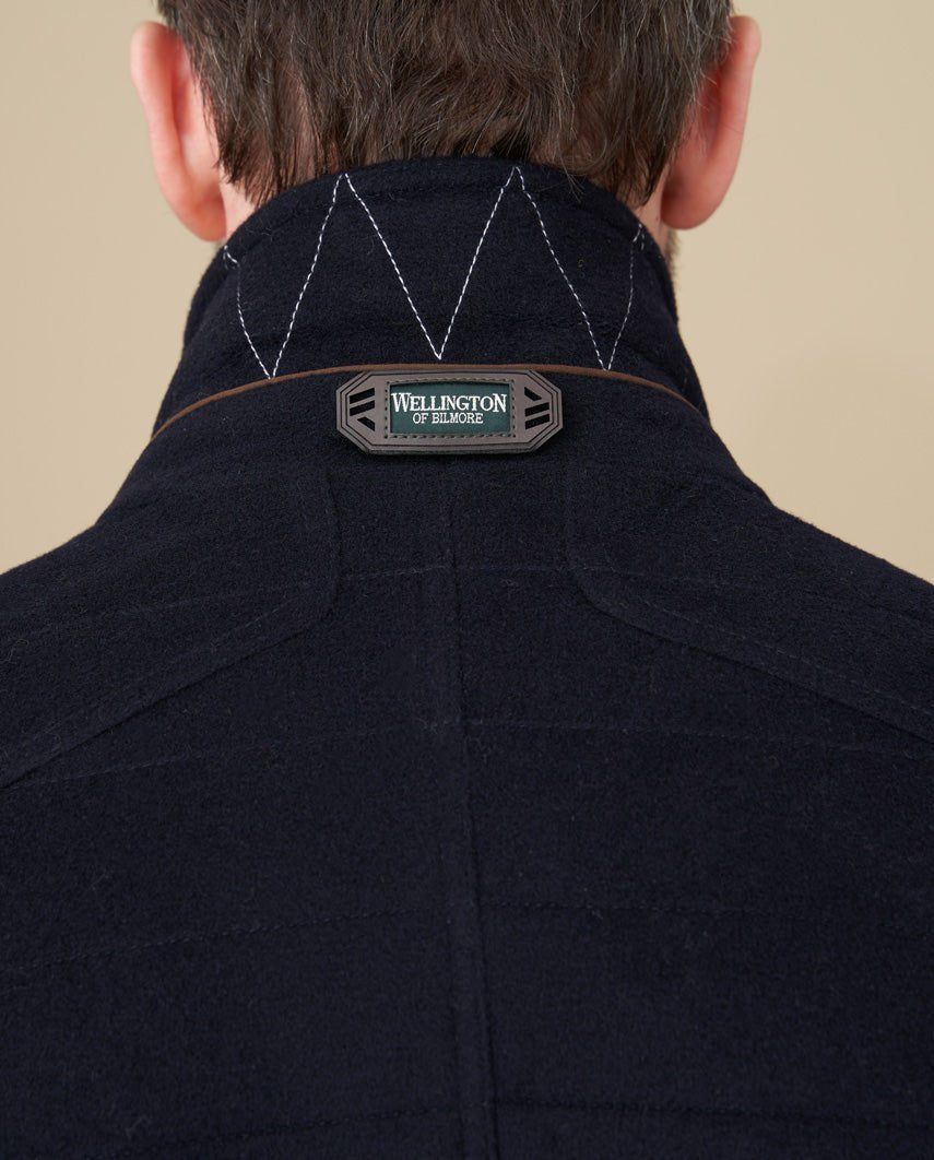 Austria in Navy – Herrenjacke im Sakkostyle aus Woll-Kaschmir - Wellington of Bilmore