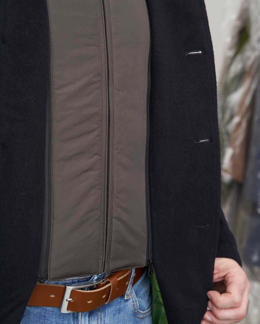 Austria in Navy – Herrenjacke im Sakkostyle aus Woll-Kaschmir - Wellington of Bilmore