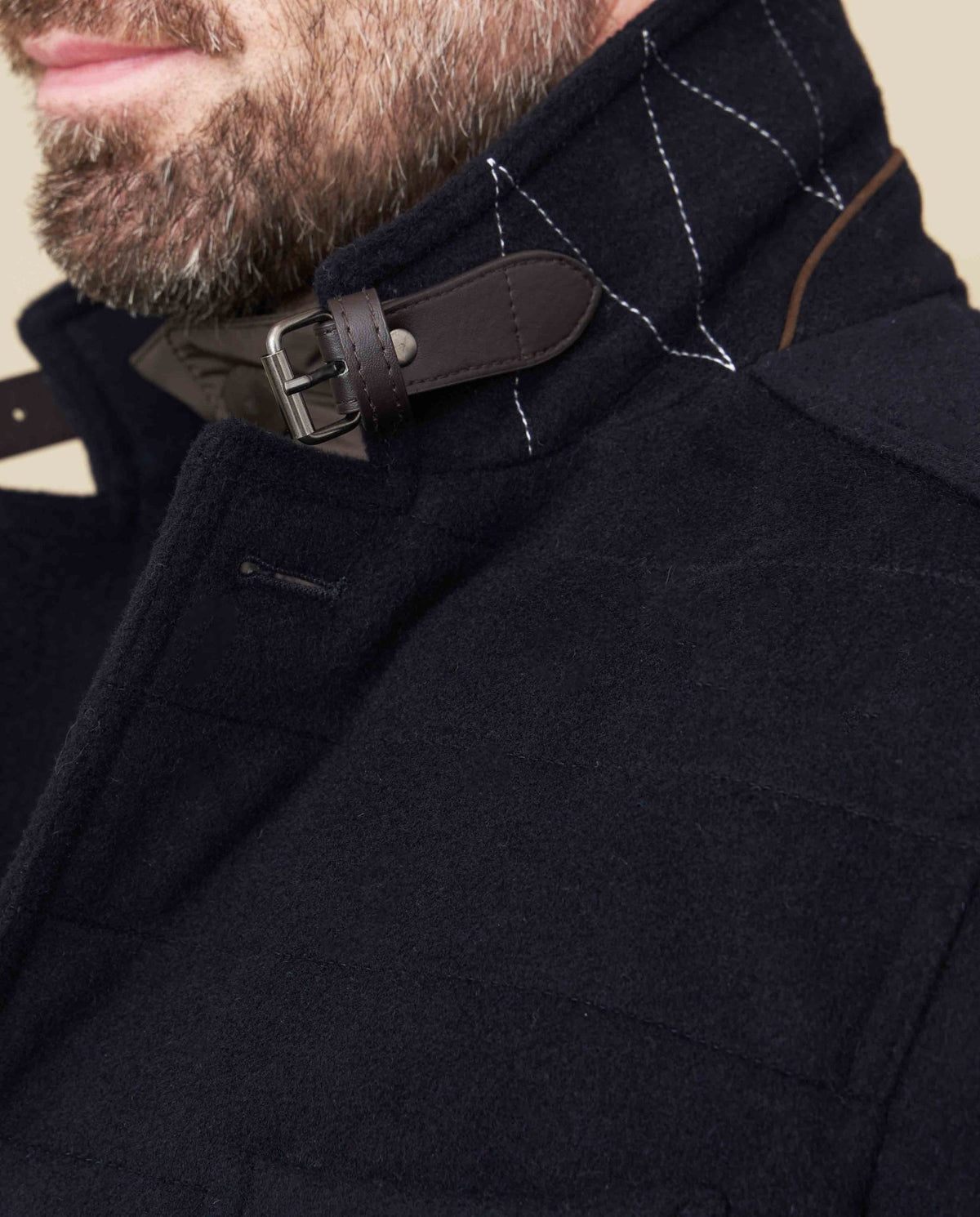 Austria in Navy – Herrenjacke im Sakkostyle aus Woll-Kaschmir - Wellington of Bilmore