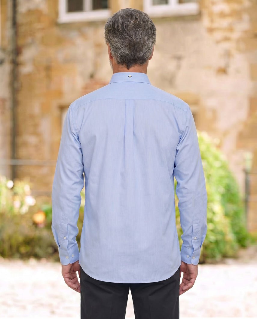 Button Down Hemd "Steward" in blue - Wellington of Bilmore