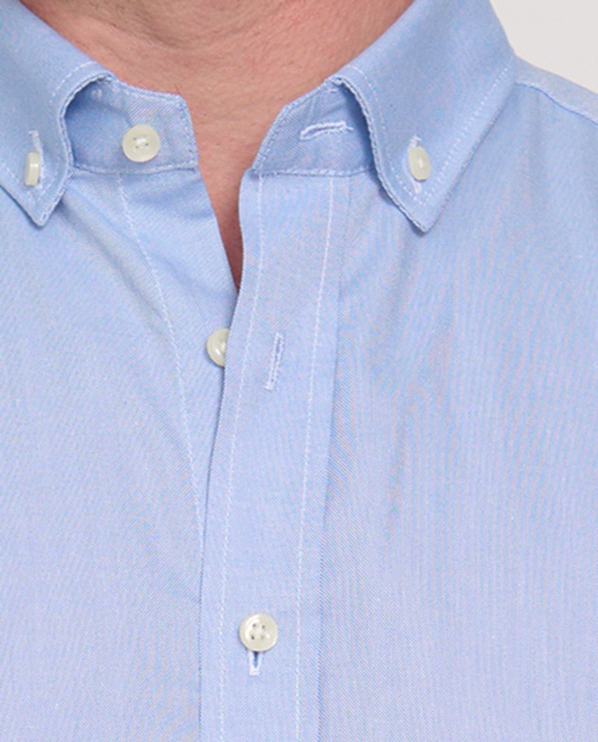 Button Down Hemd "Steward" in blue - Wellington of Bilmore