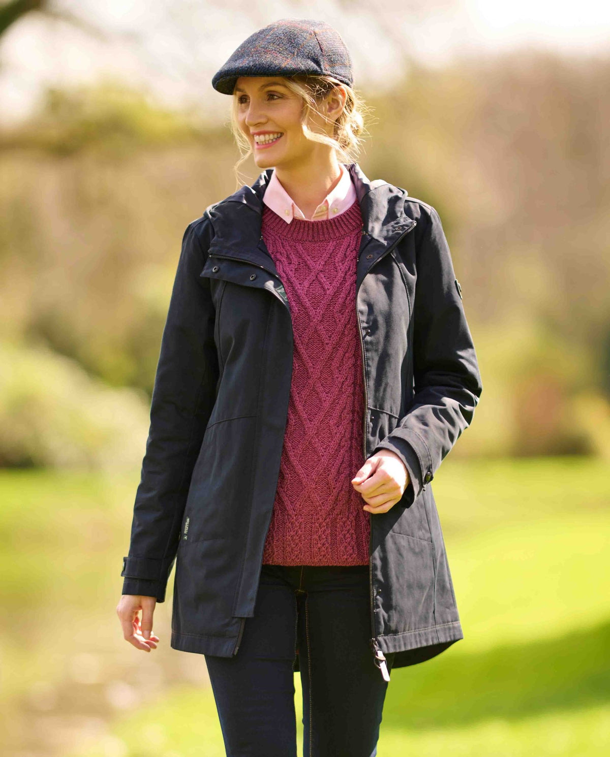 Damen Funktionsparka ''Lilrock'' in navy - Wellington of Bilmore