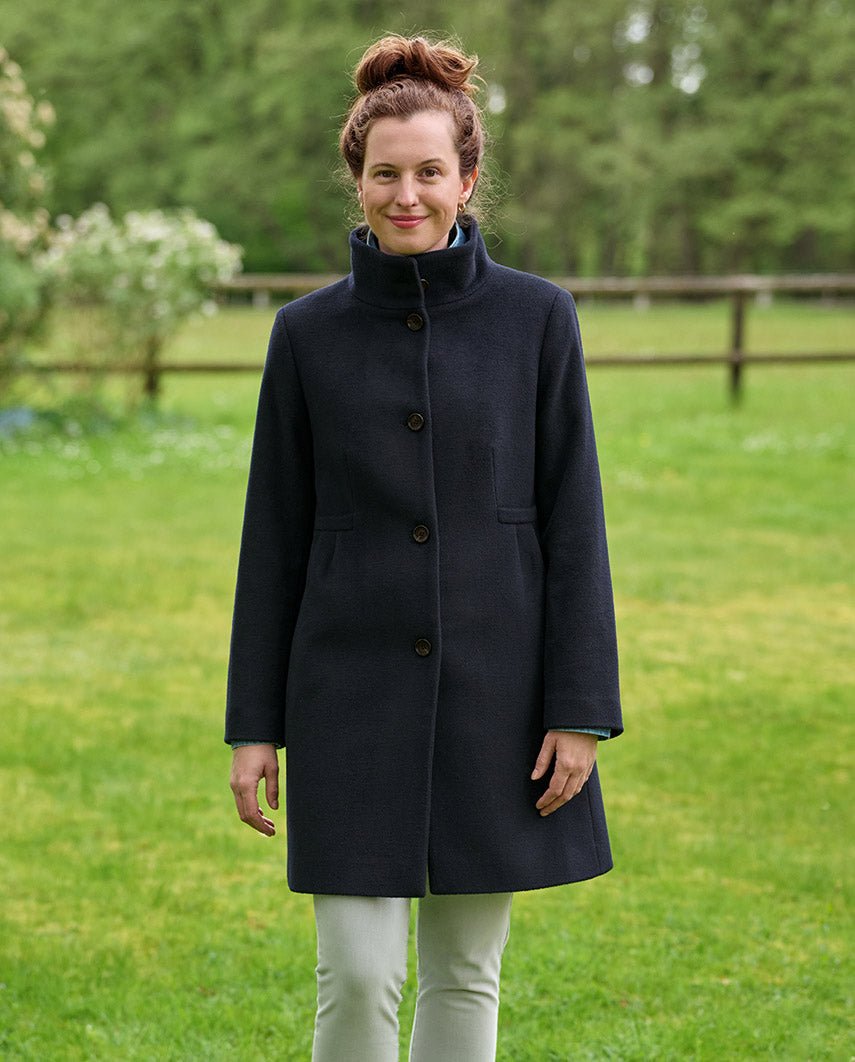 Damen Kurzmantel ''Sofia'' in navy - Wellington of Bilmore