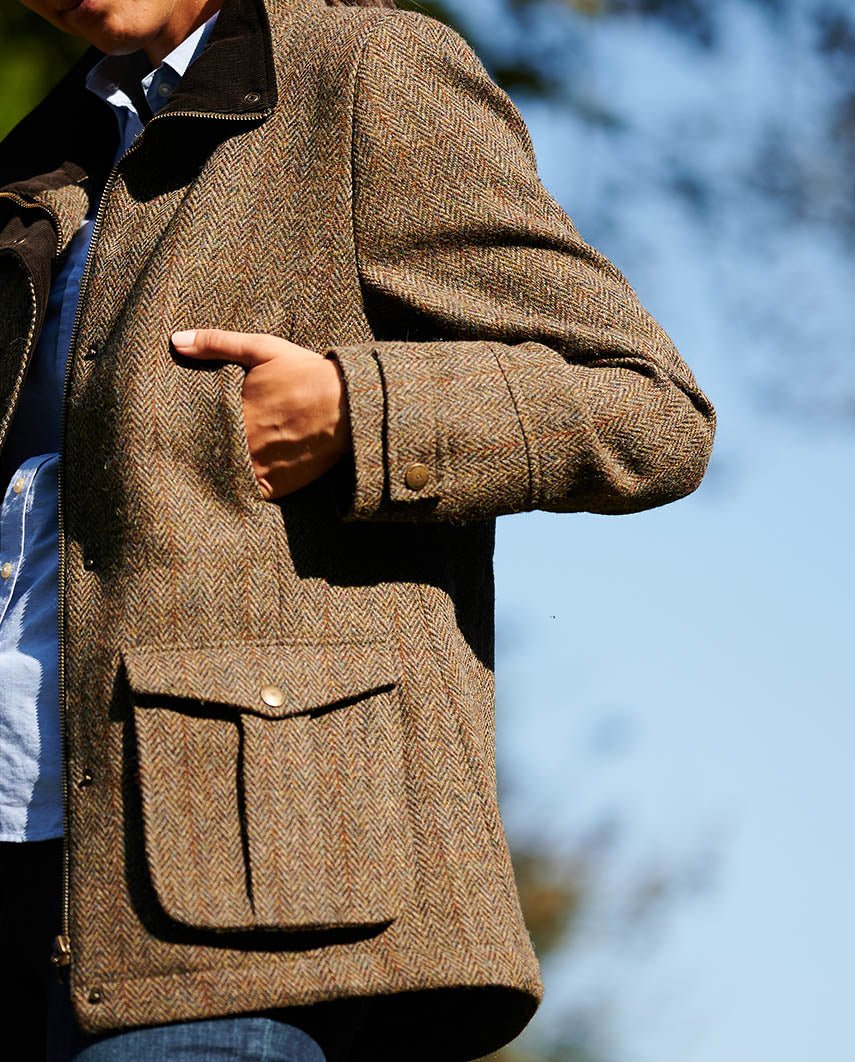 Damenjacke ''Bailey'' aus Harris Tweed - Wellington of Bilmore
