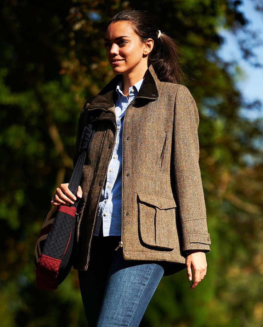 Damenjacke ''Bailey'' aus Harris Tweed - Wellington of Bilmore