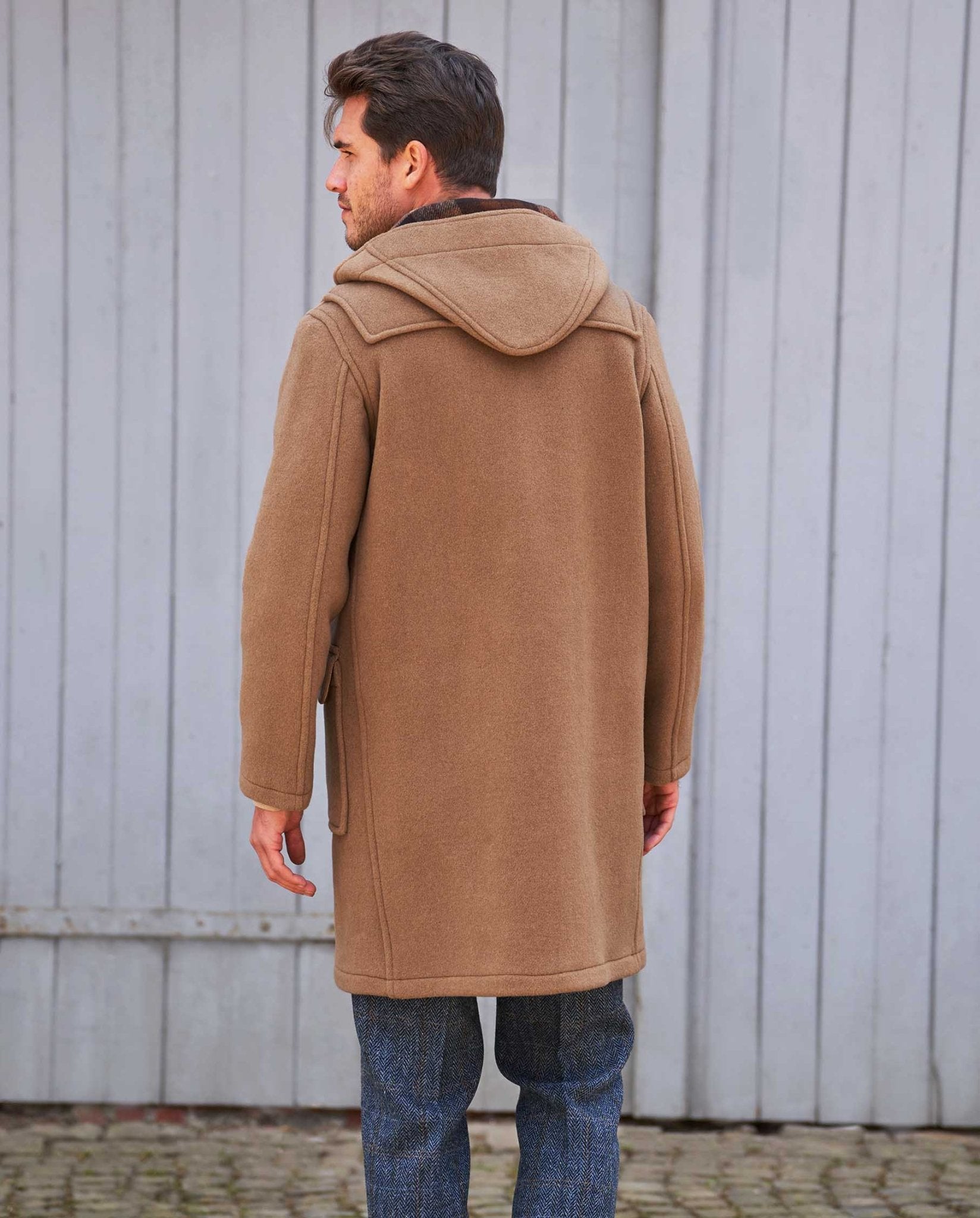 Dufflecoat ”Men’s Duffle” für Herren in camel - Wellington of Bilmore