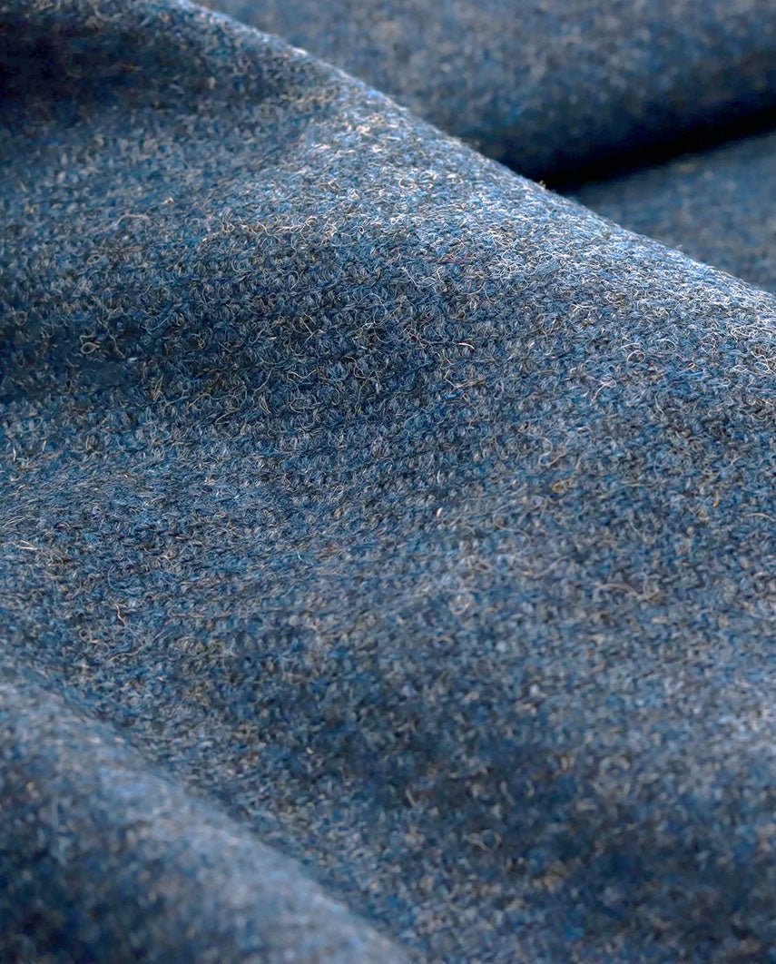 Harris Tweed Blazer ''Carola'' in blue Shadow - Wellington of Bilmore
