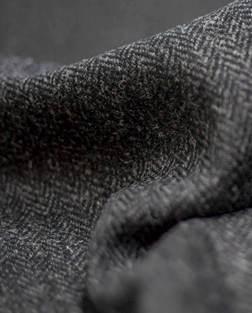 Harris Tweed Blazer ''Carola'' in charcoal - Wellington of Bilmore