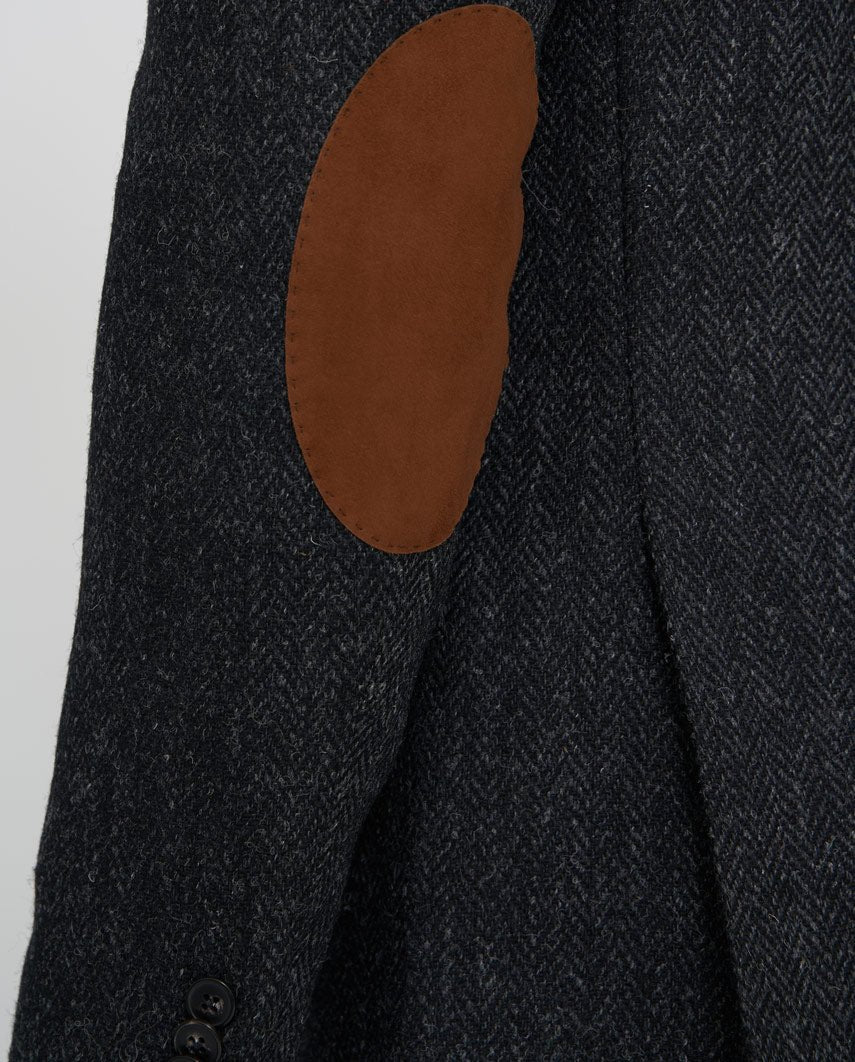 Harris Tweed Sakko "London" in charcoal - Wellington of Bilmore
