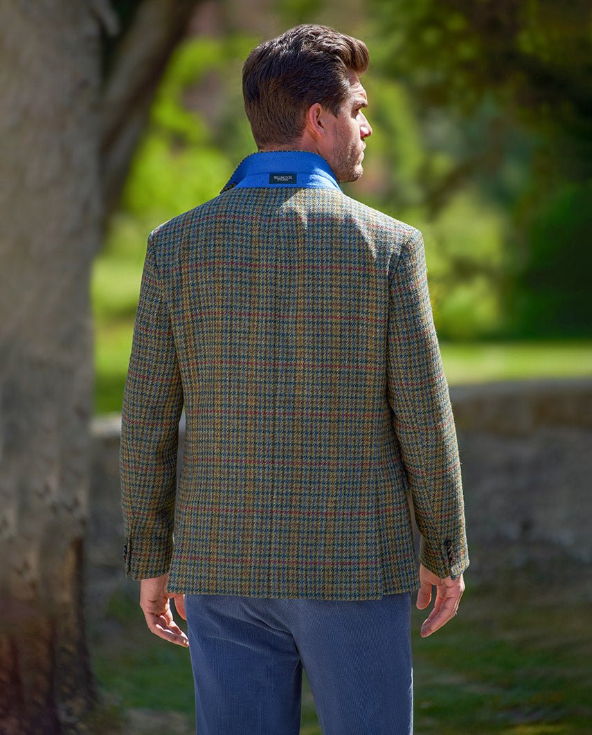Harris Tweed Sakko ''London'' in green Castle - Wellington of Bilmore