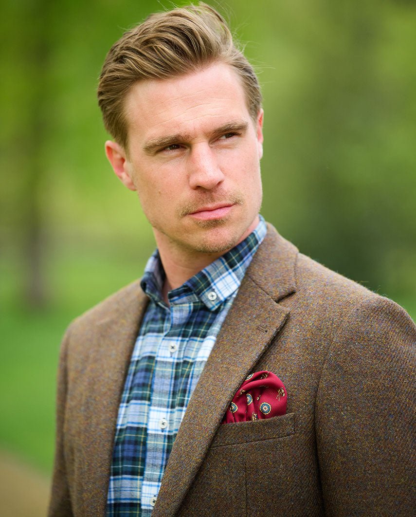 Harris Tweed Sakko ''London'' in Tweed Shadow - Wellington of Bilmore