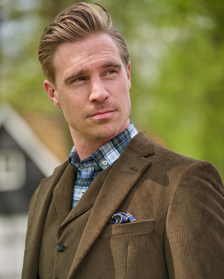 Herren Cord Sakko ''London'' in mud - Wellington of Bilmore