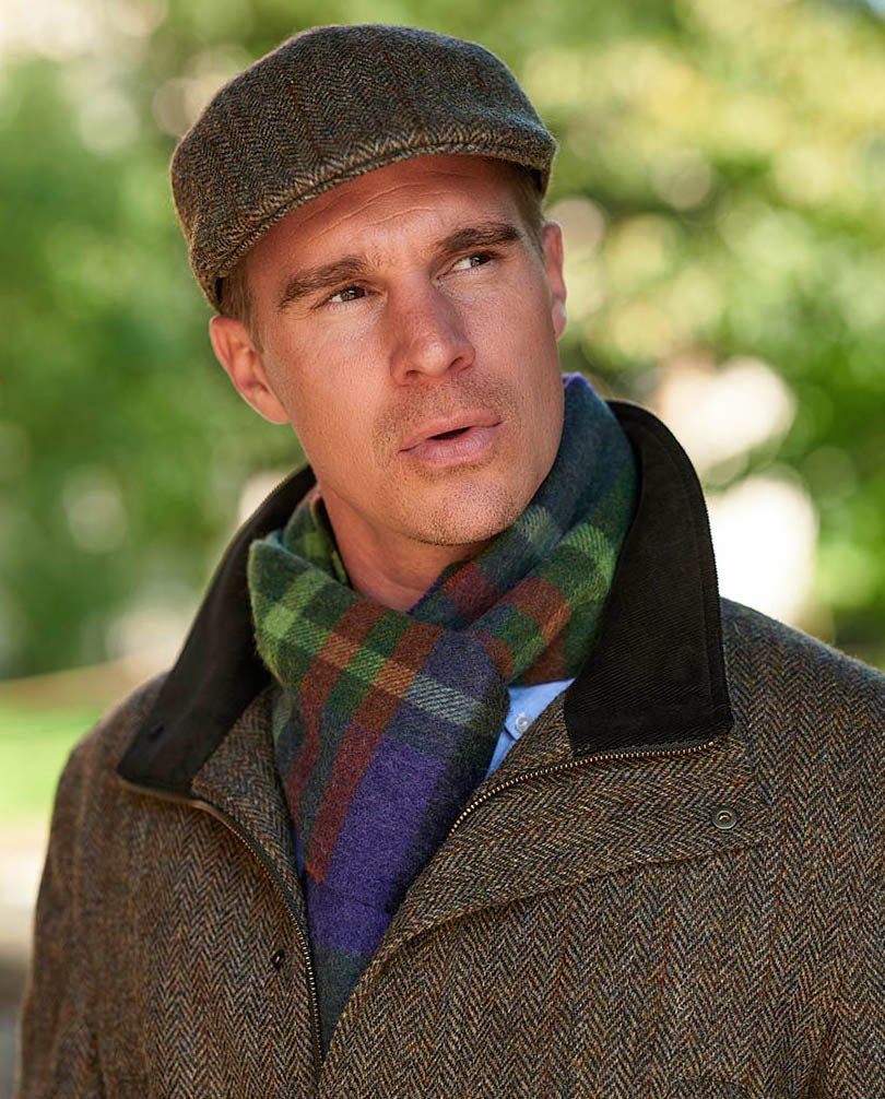 Herren Fieldjacket ''Bristol'' in Harris Tweed - Wellington of Bilmore