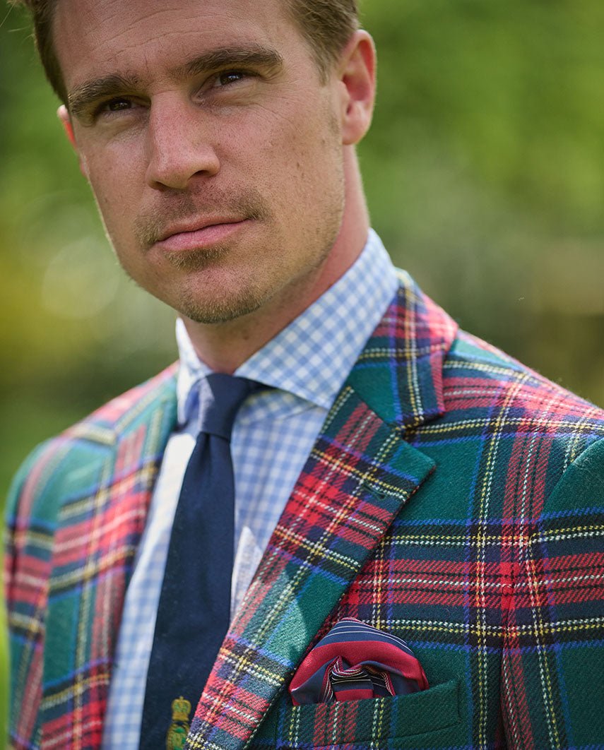 Herren Sakko "London" in Royal Stewart - Wellington of Bilmore