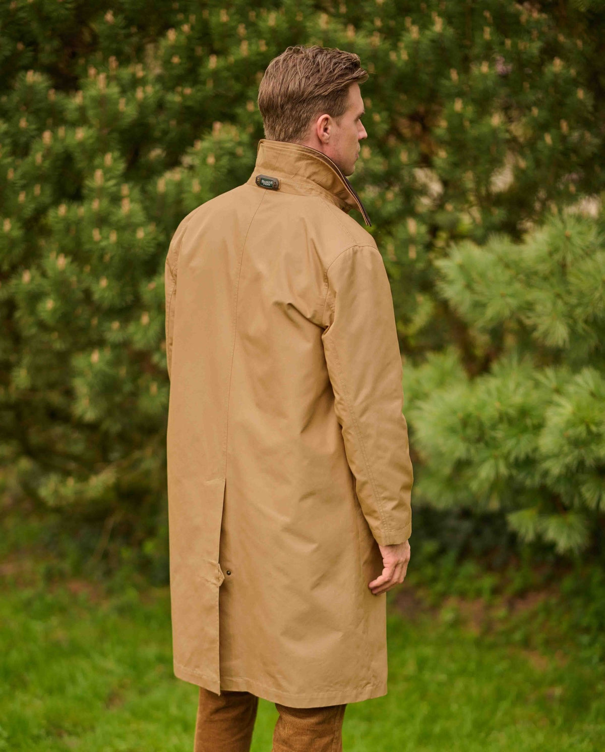 Herrenmantel ''Finchester all season'' in dark sand mit heraustrennbarem Wollfutter - Wellington of Bilmore