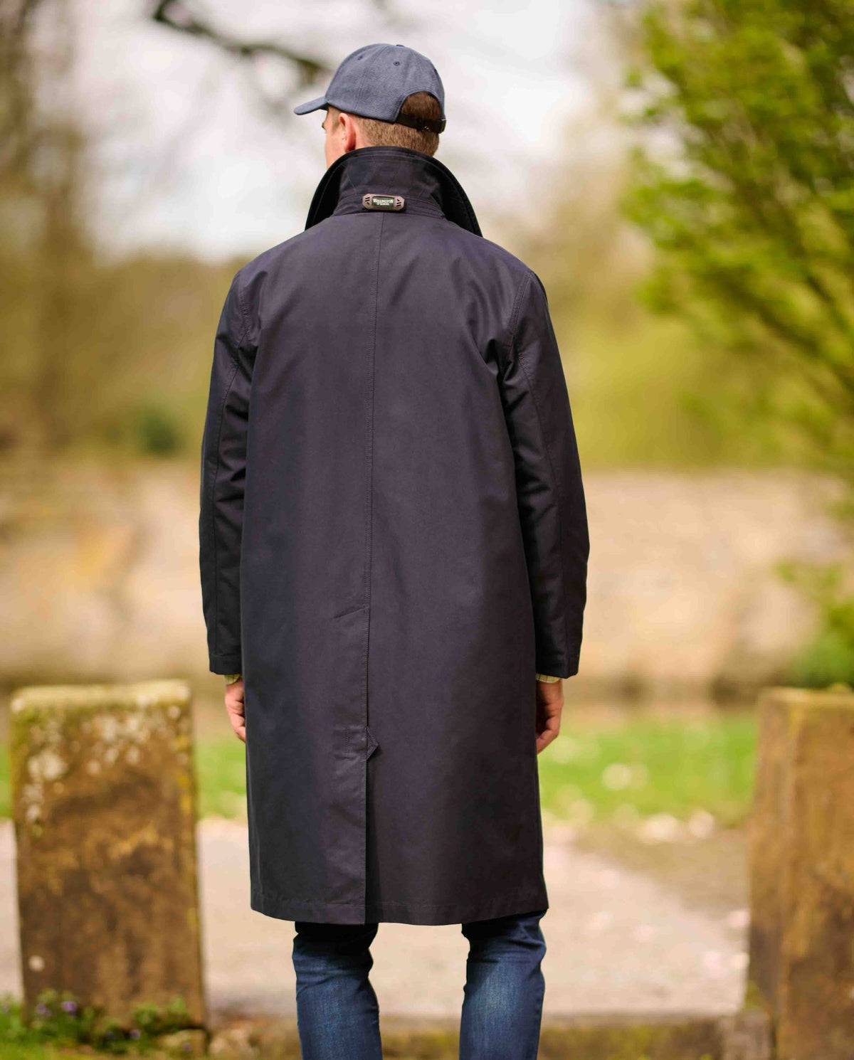 Herrenmantel ''Finchester all season'' in navy mit heraustrennbarem Wollfutter - Wellington of Bilmore
