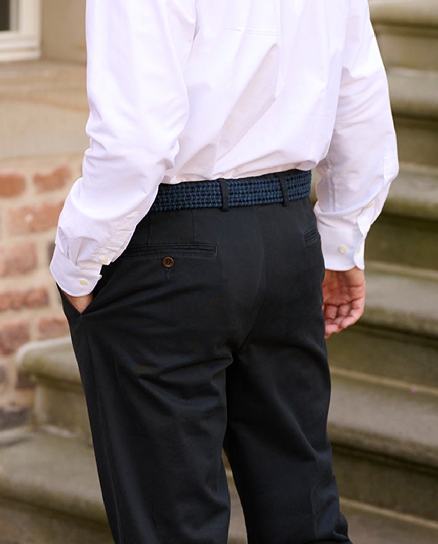 Winter Chino "Mr. Jones" für Herren in navy - Wellington of Bilmore