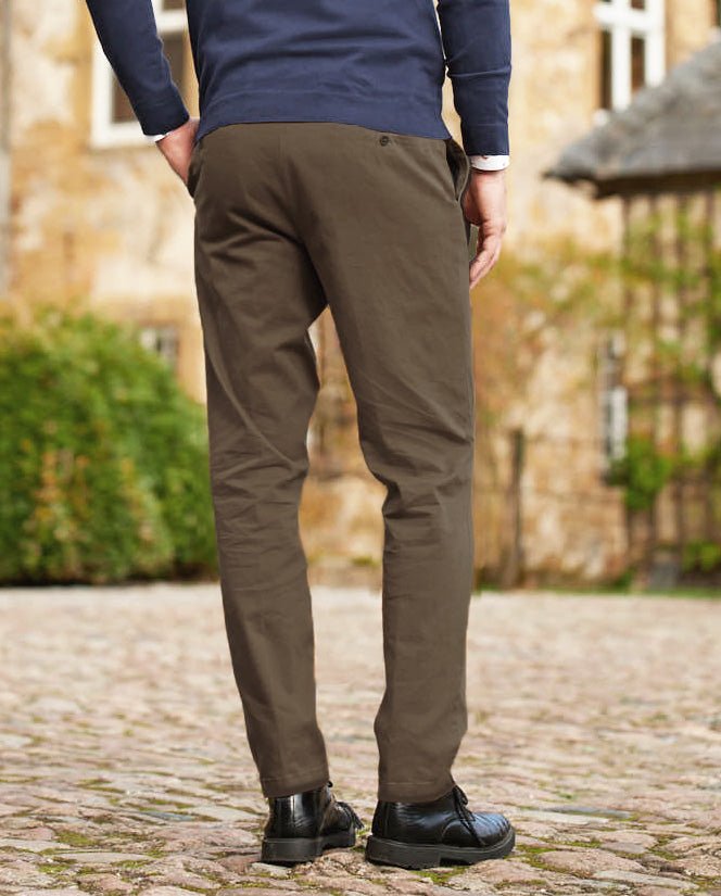 Winter Chino ''Mr. Jones'' in brown - Wellington of Bilmore