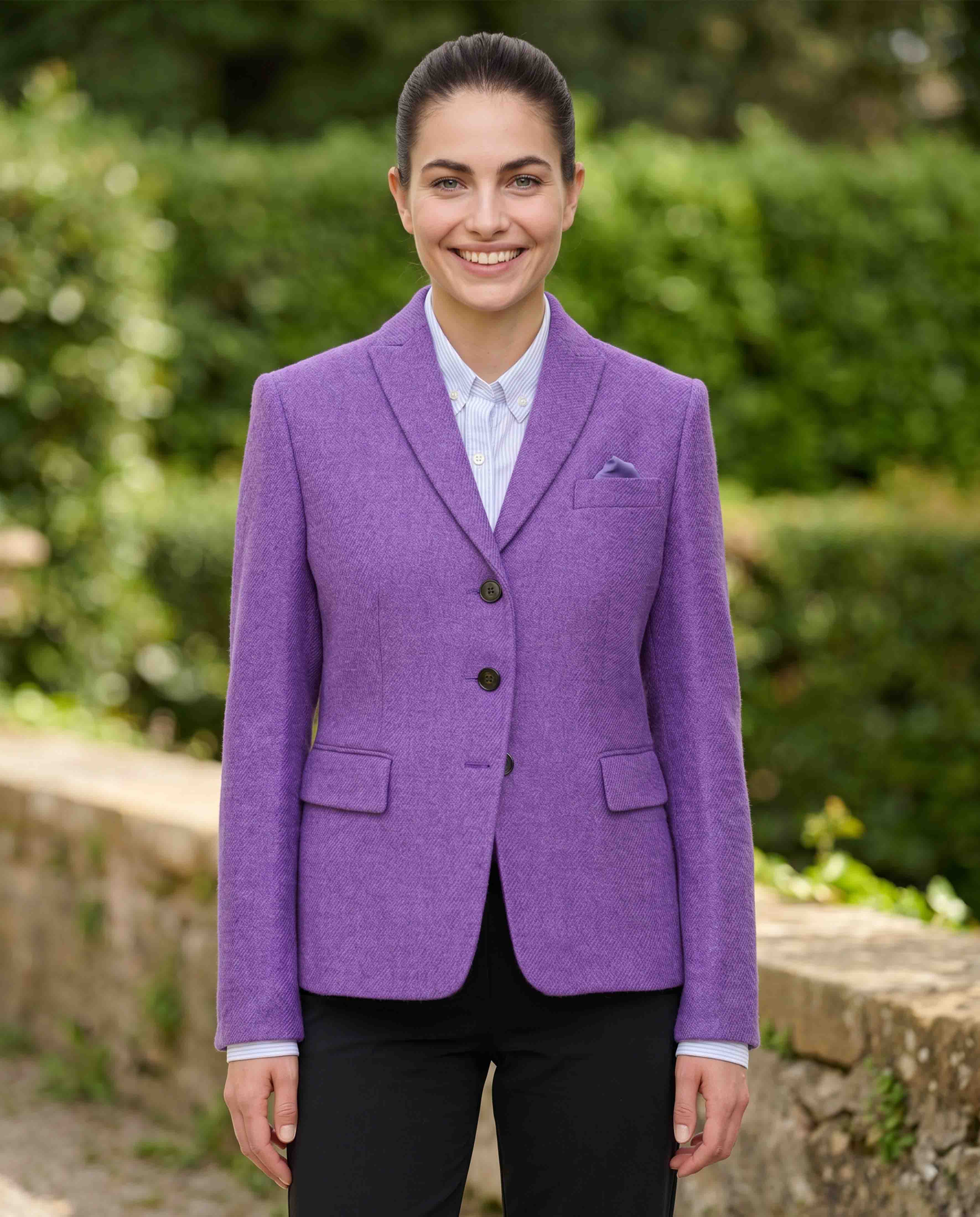 Harris Tweed Blazer ''Ladiesclub'' in lavendel
