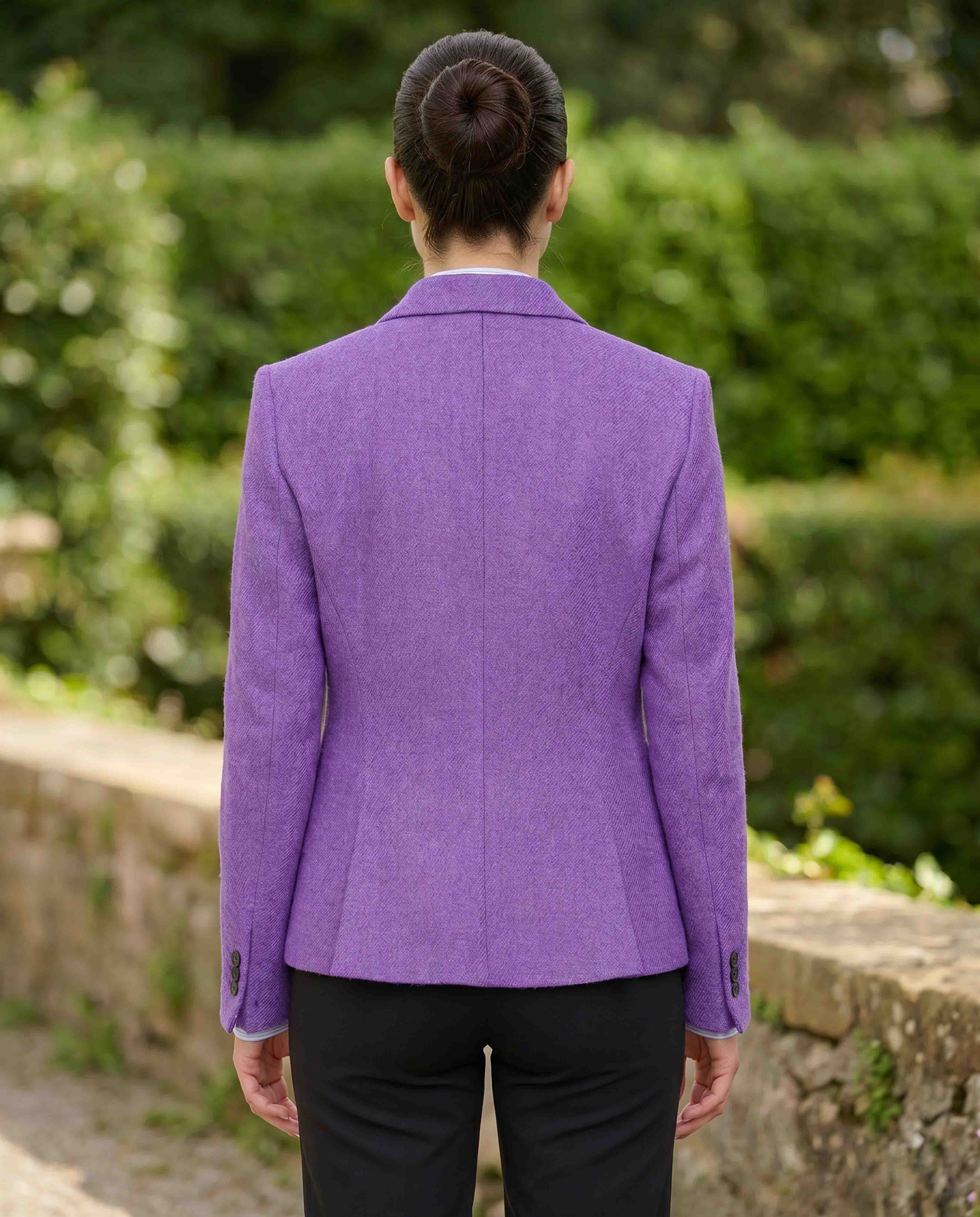 Harris Tweed Blazer ''Ladiesclub'' in lavendel