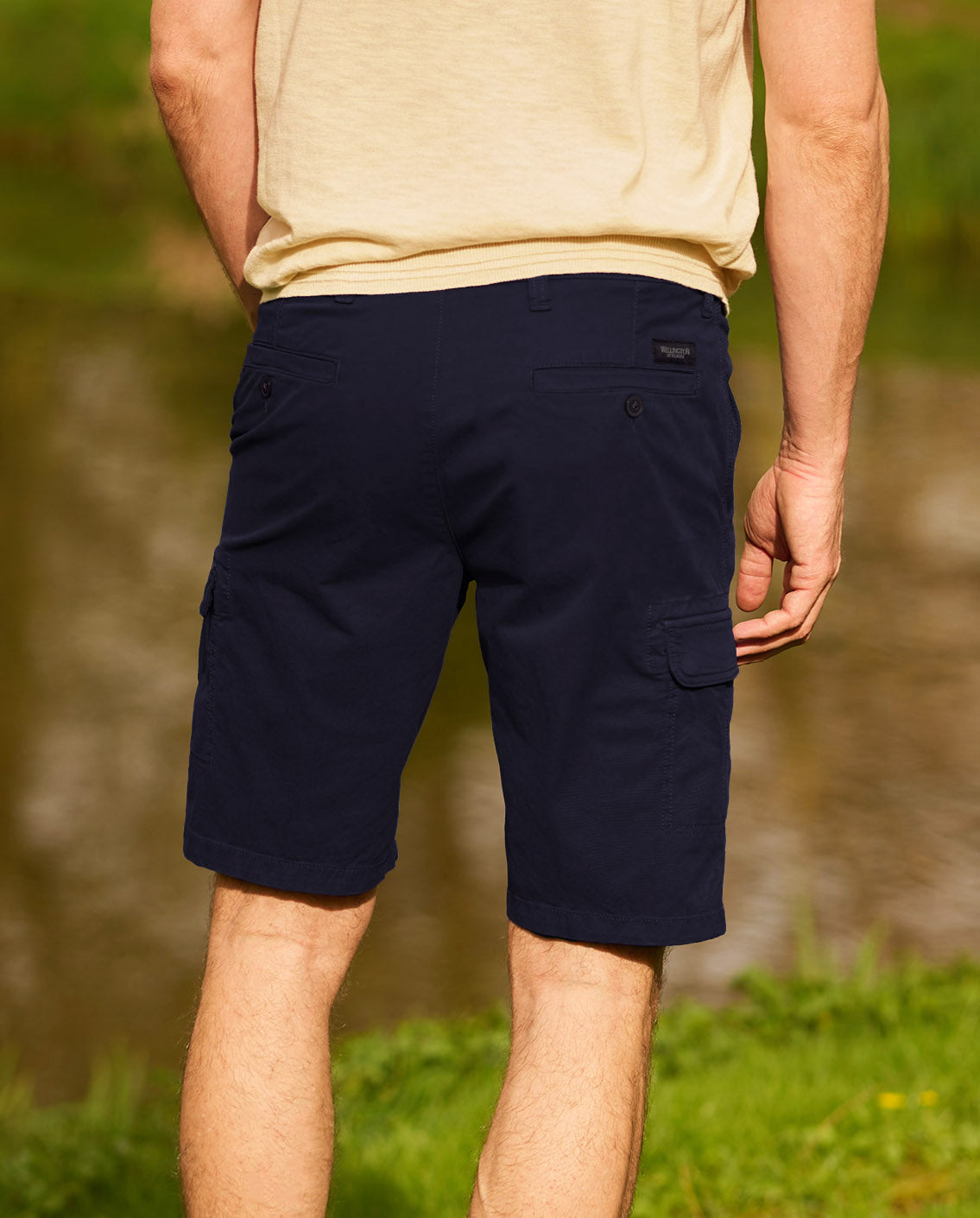 Men's Shorts "Mr. Mane" in navy
