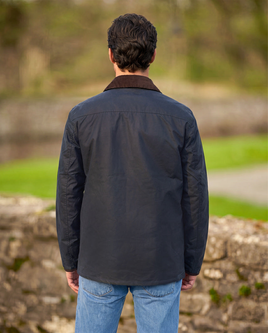 Herren Wachsjacke ''Starberg SO'' in navy
