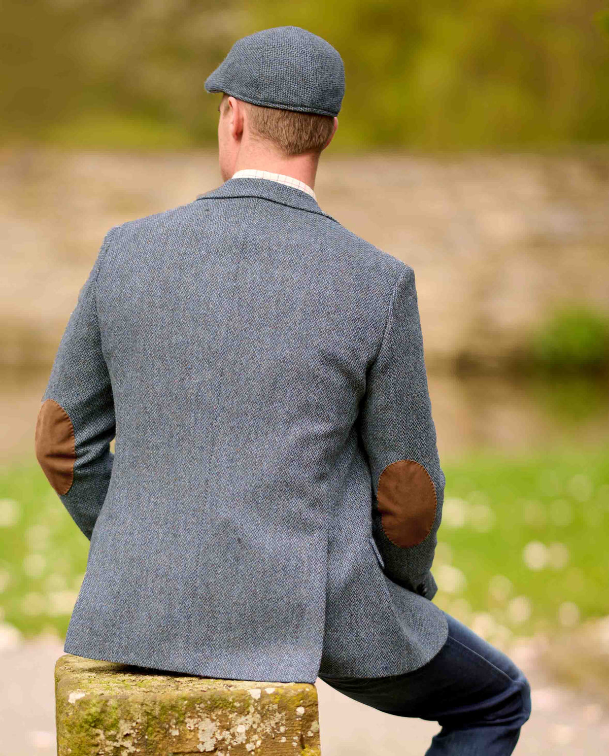 Harris Tweed Sakko "London" in Tweed of Water