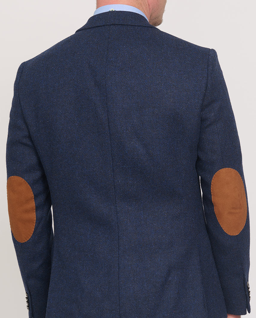 Harris Tweed Sakko "London" in ink Blue
