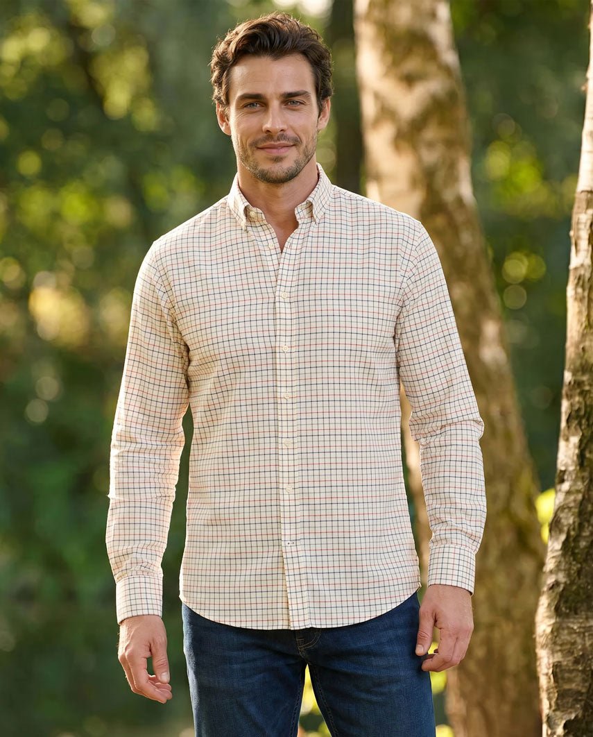 Button Down Hemd ”Steward” im Tatersall Karo - Wellington of Bilmore