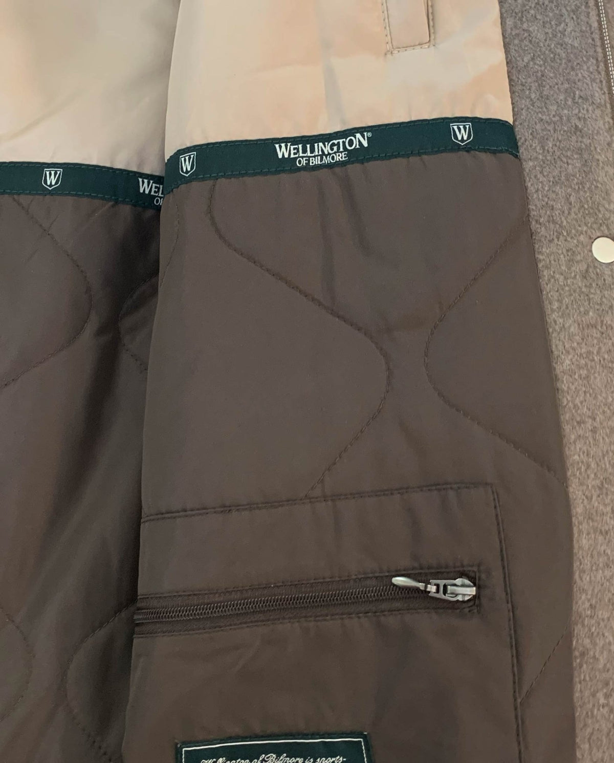 Damen-Parka „Liz Parka“ aus Woll-Kaschmir-Mix in Taupe - Wellington of Bilmore