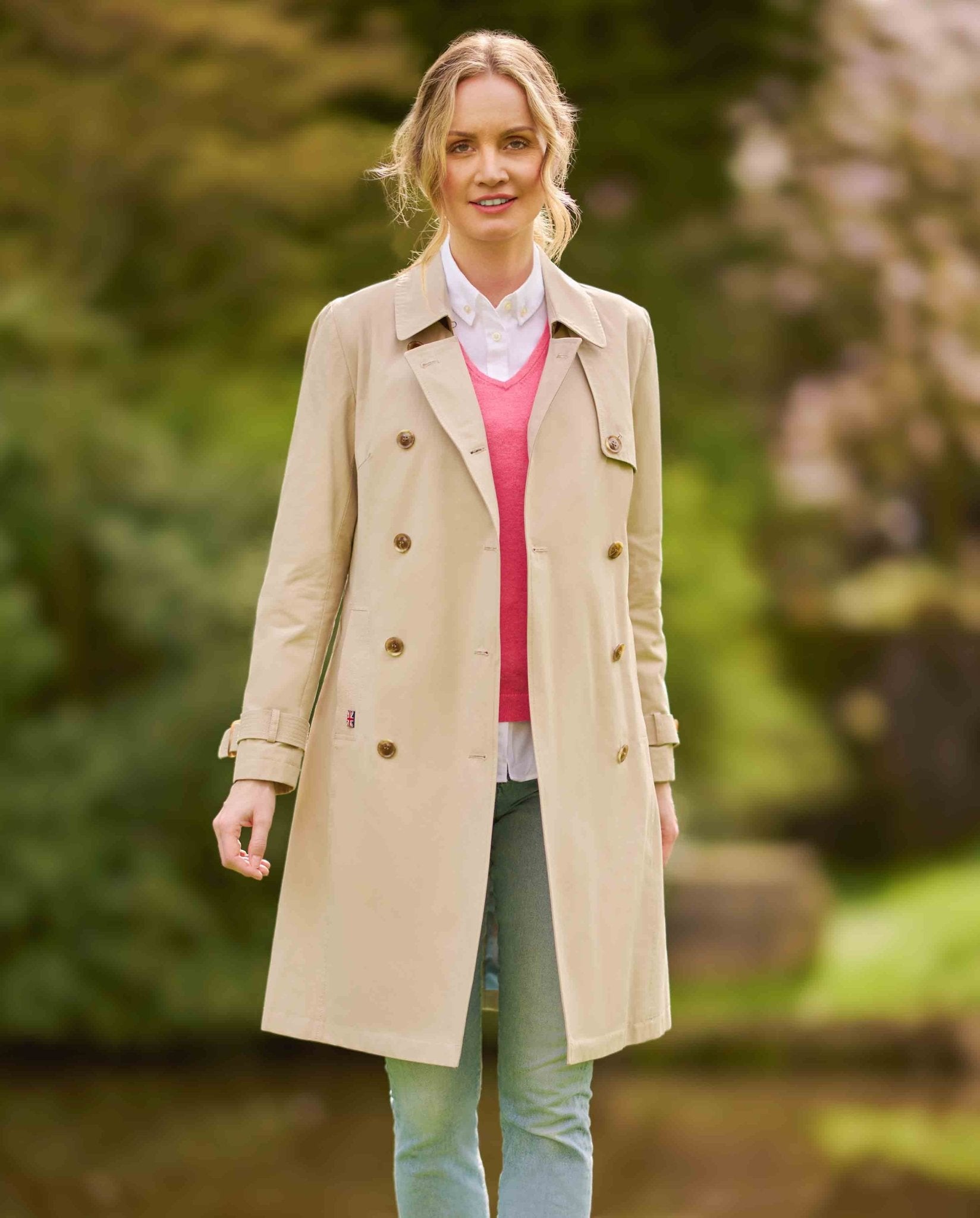 Damen Trenchcoat ''Darby'' in beige - Wellington of Bilmore