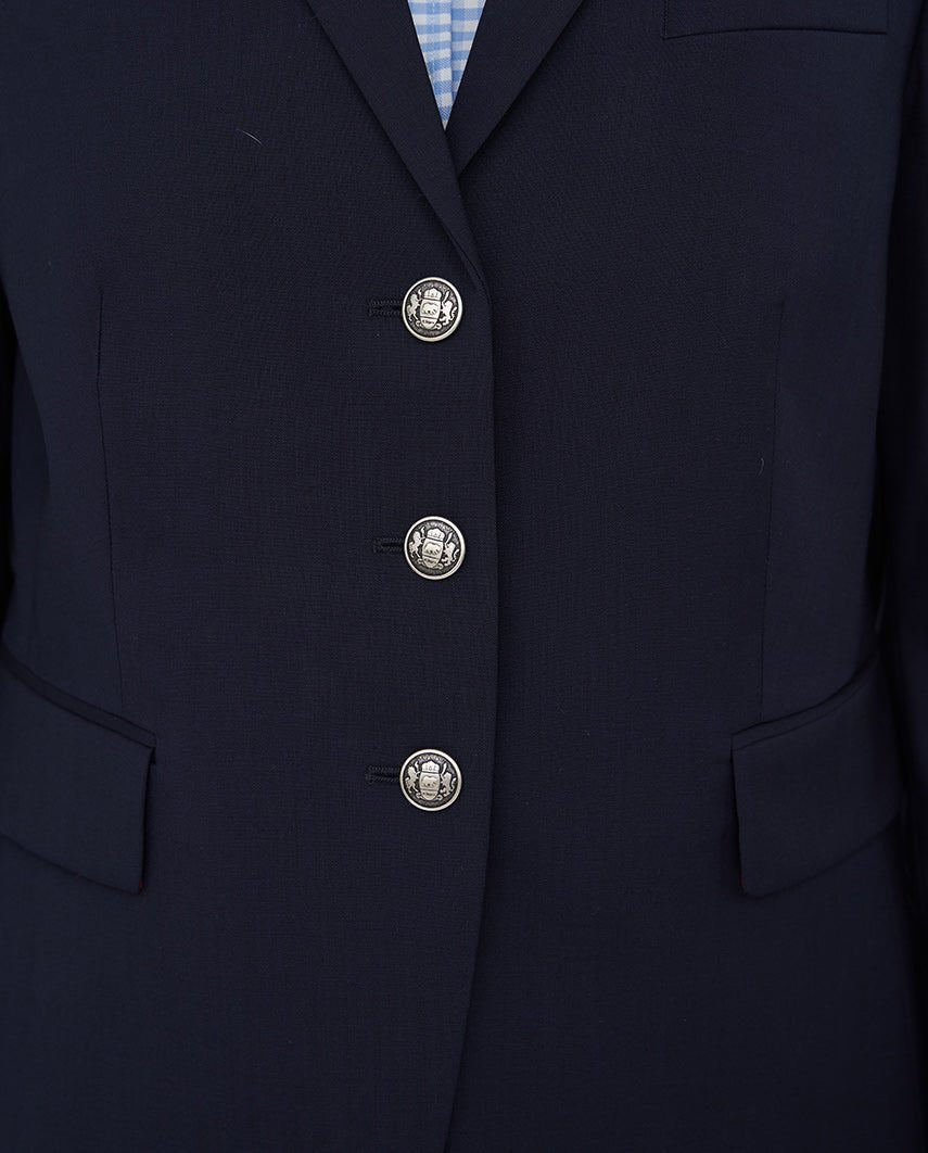 Damenblazer ''Ladiesclub 3-Eye'' aus feinster Wolle in navy - Wellington of Bilmore