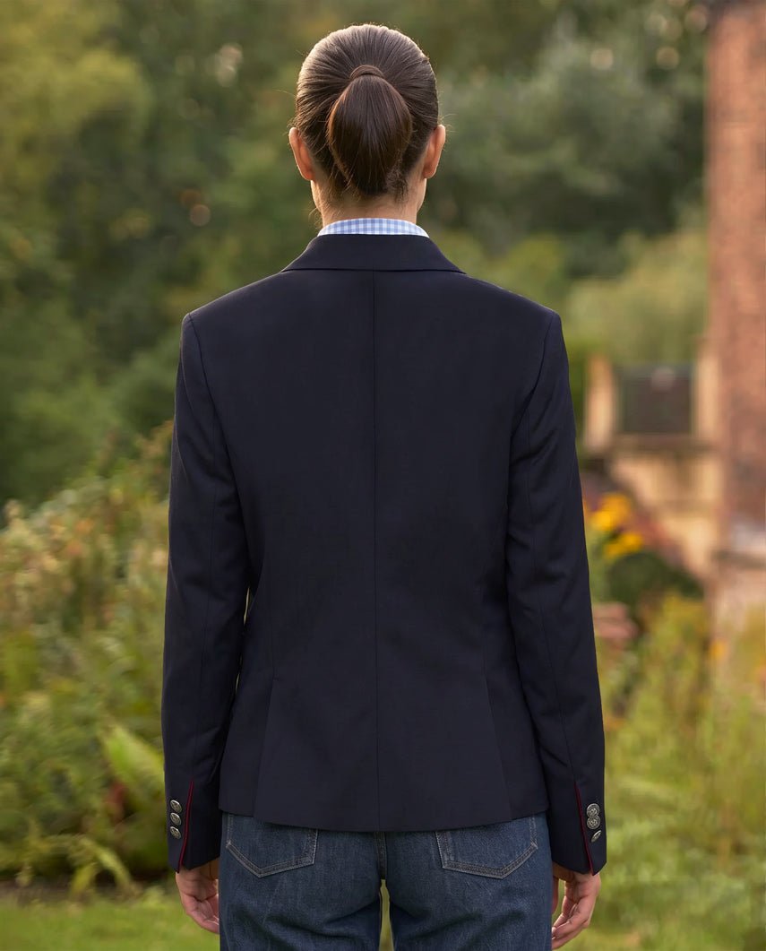 Damenblazer ''Ladiesclub 3-Eye'' aus feinster Wolle in navy - Wellington of Bilmore