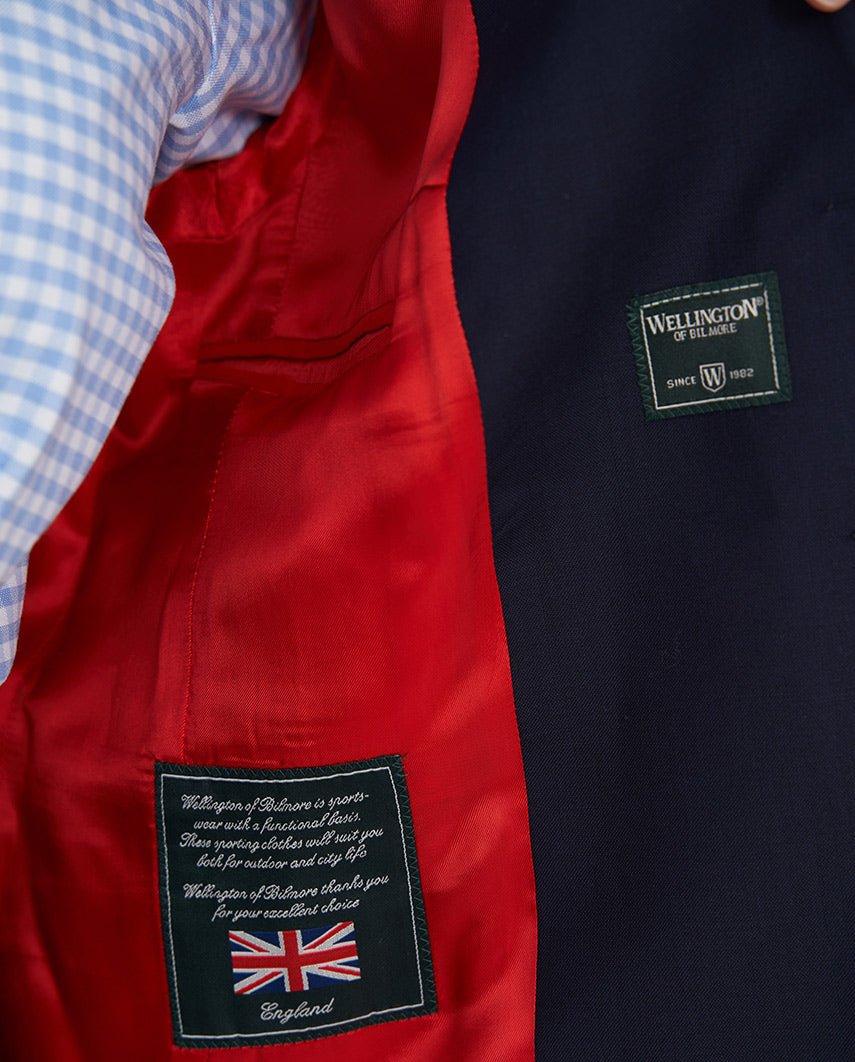 Damenblazer ''Ladiesclub 3-Eye'' aus feinster Wolle in navy - Wellington of Bilmore