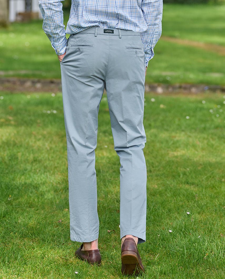 Feine Herren Chino ” Mr. Jones” in light blue - Wellington of Bilmore