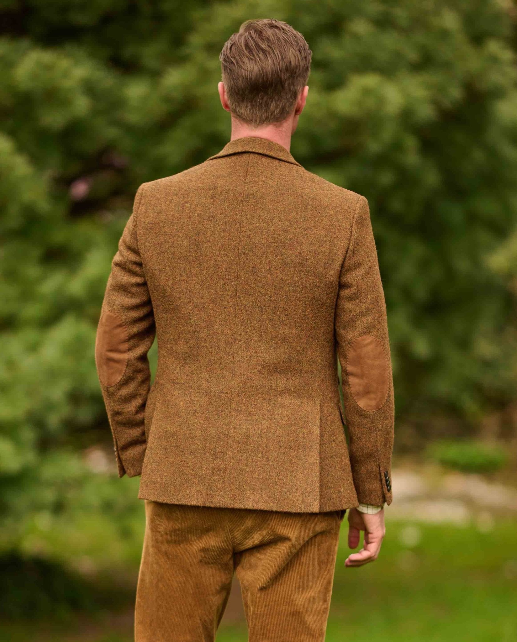 Harris Tweed Sakko ''London'' in multicolor rust - Wellington of Bilmore