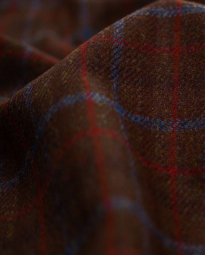 Harris Tweed Weste ''Tailor'' in Lord's Overcheck - Wellington of Bilmore