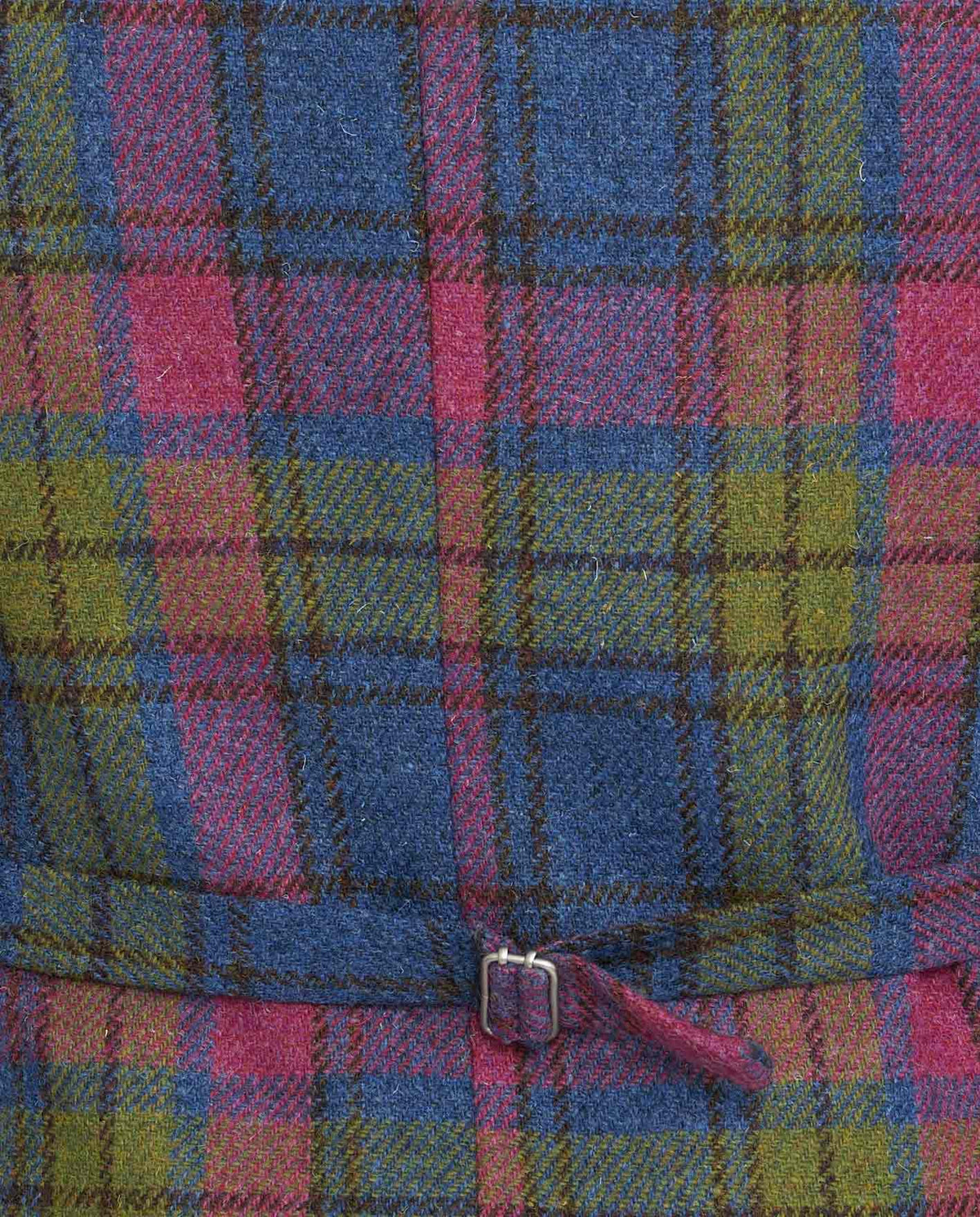 Harris Tweed Weste "Wales" in candy check - Wellington of Bilmore