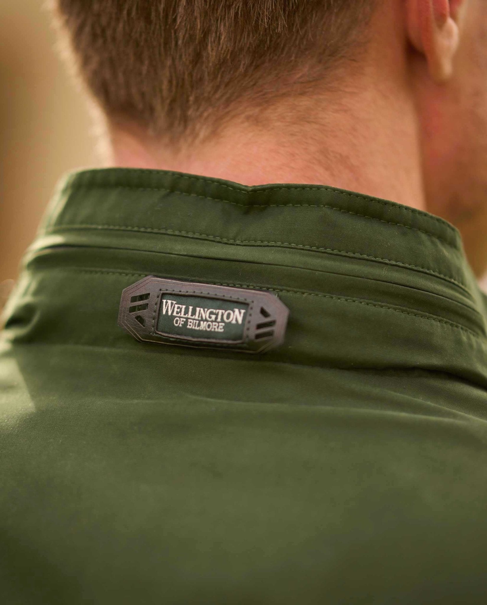 Herren Fieldjacket ''Renfield'' in racing green - Wellington of Bilmore