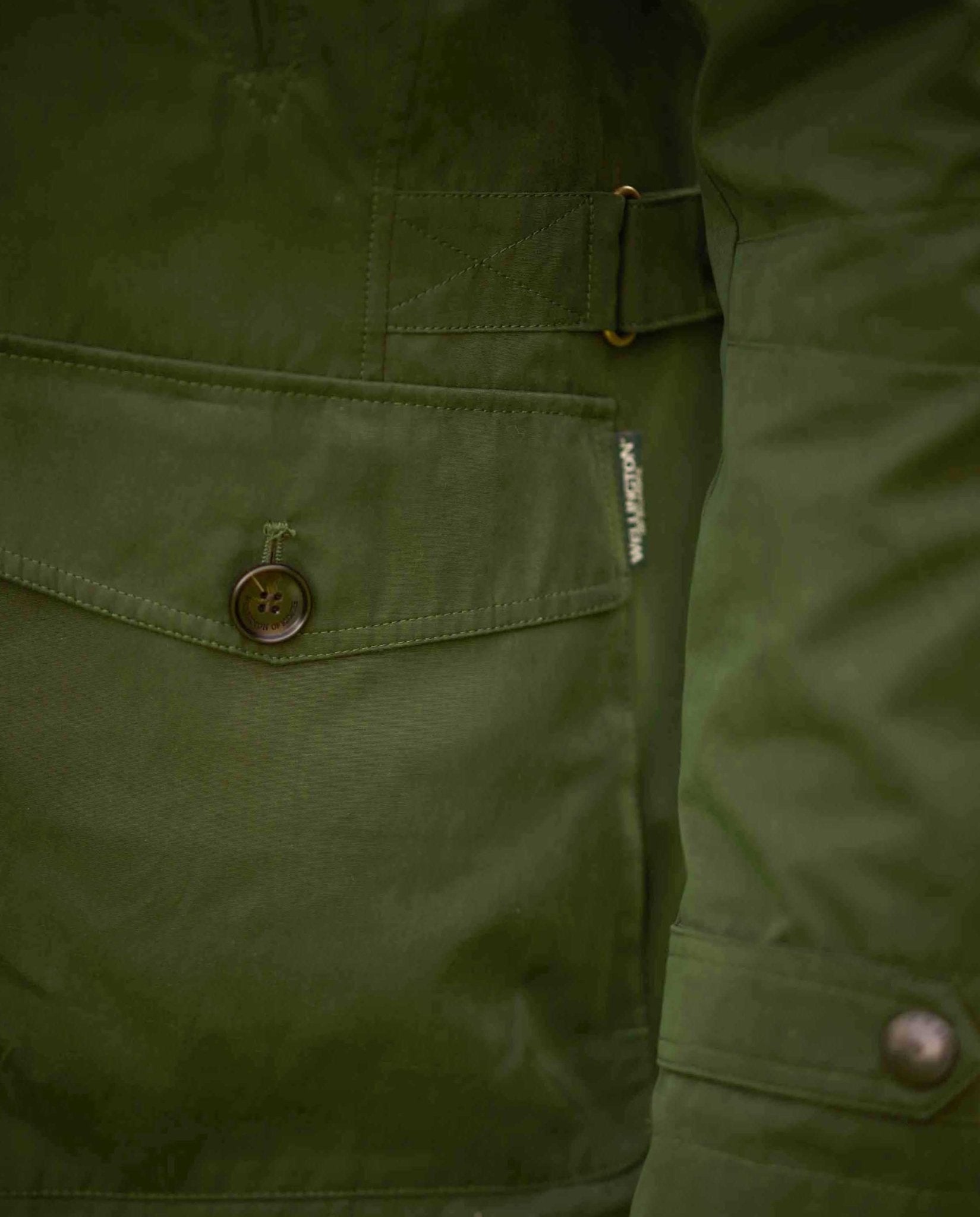 Herren Fieldjacket ''Renfield'' in racing green - Wellington of Bilmore