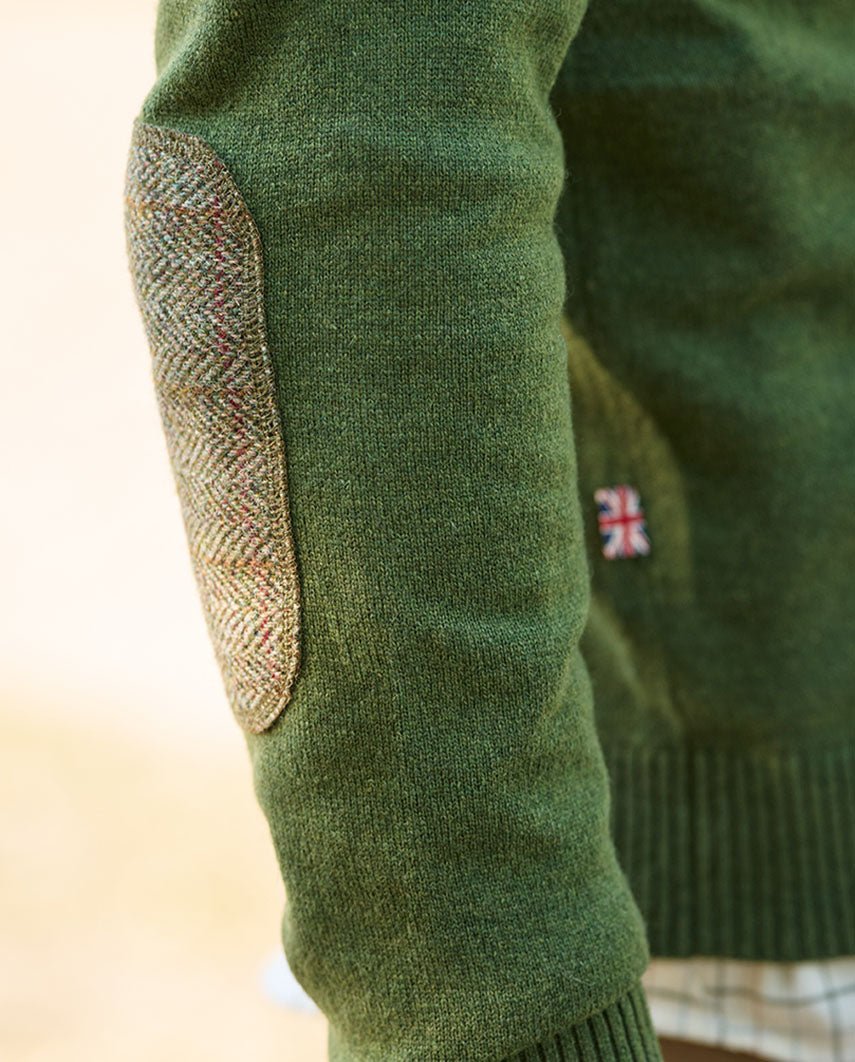 Merino-Pullover ''Jack'' in dill - Wellington of Bilmore